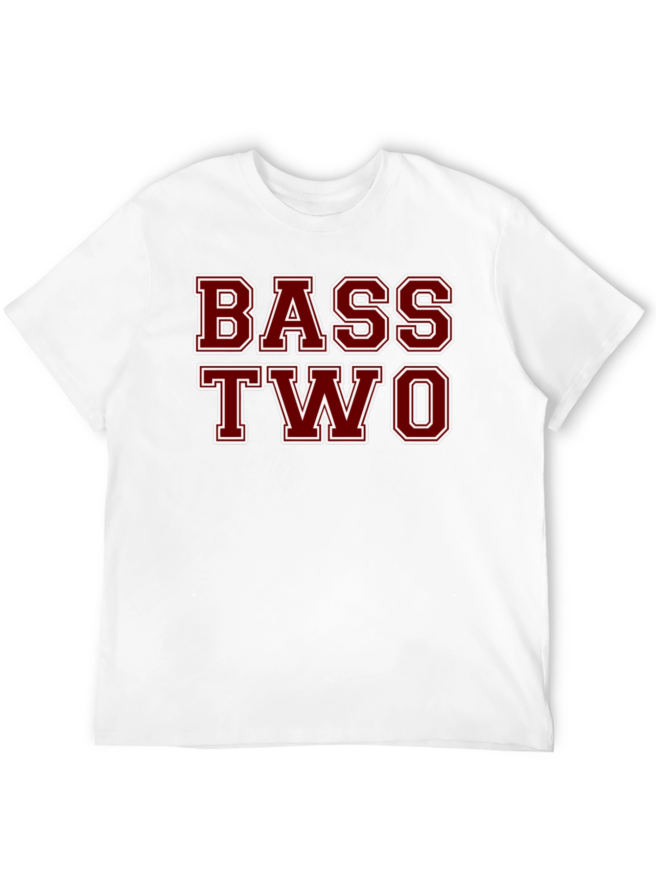 Bass Two Graphic T-Shirt - Black Cotton Tee