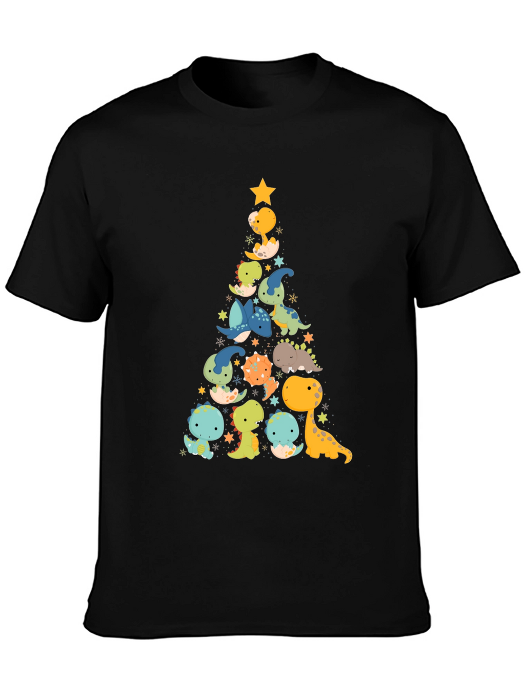 Dino Christmas Tree T-Shirt