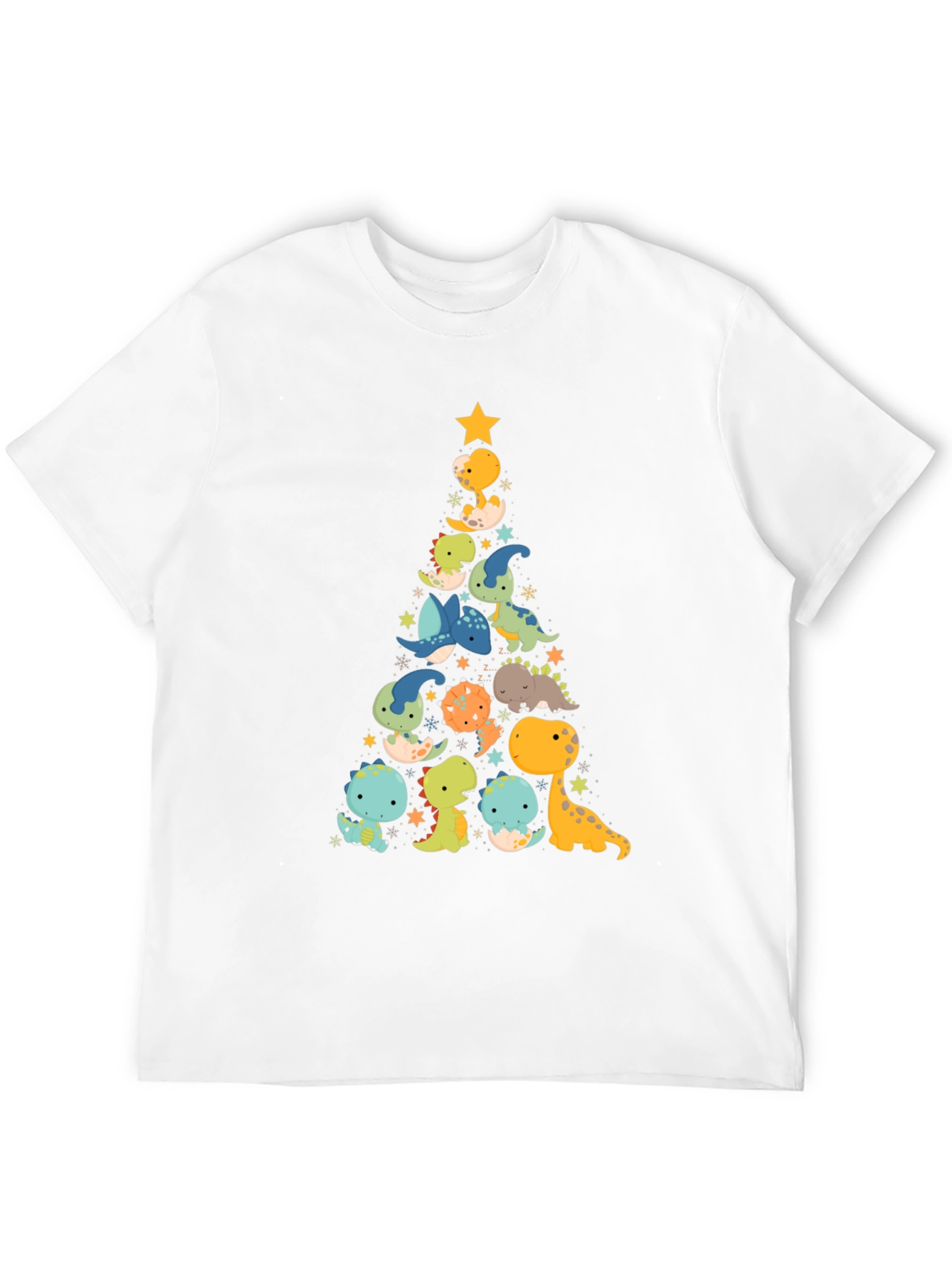 Dino Christmas Tree T-Shirt