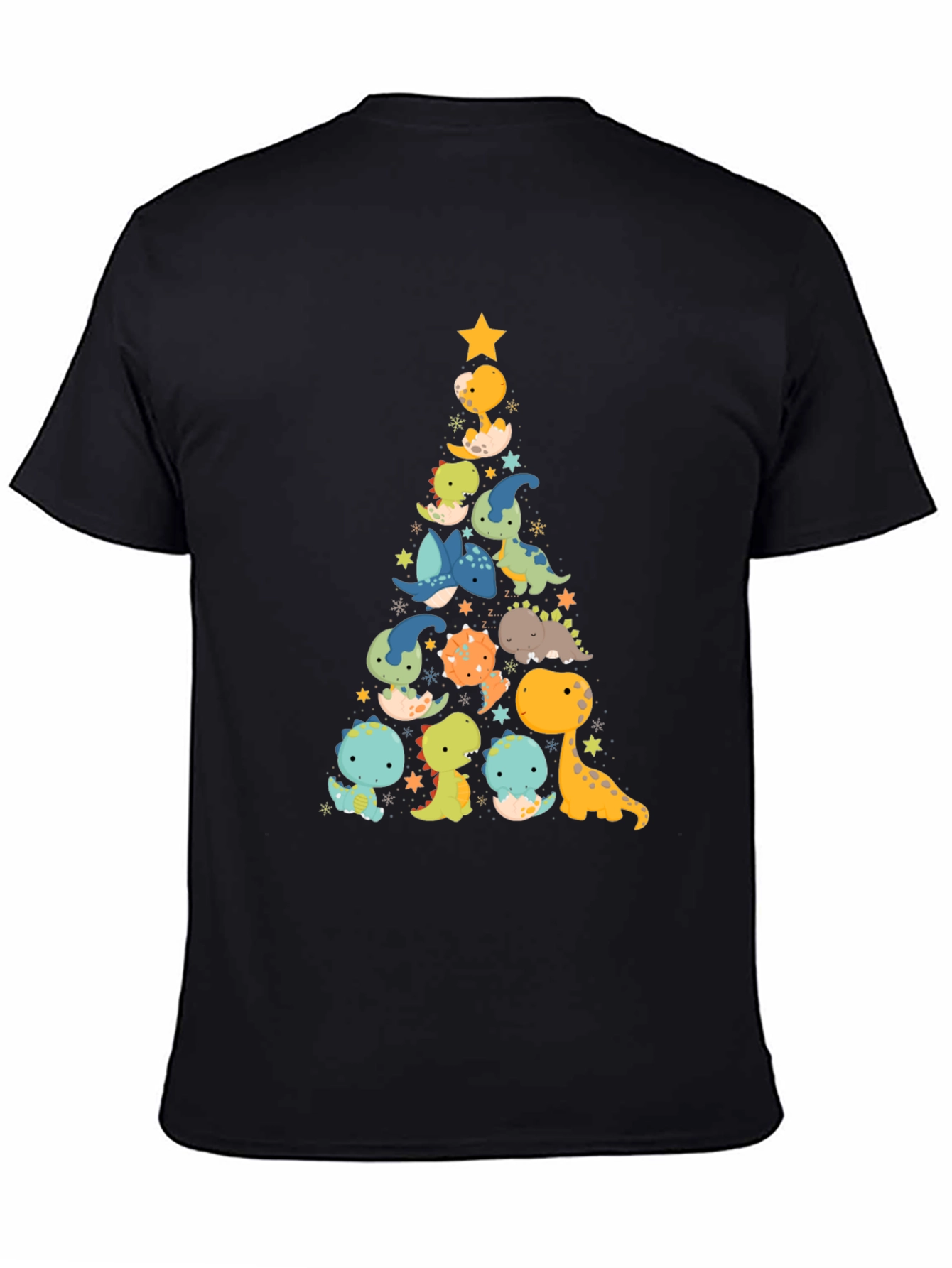 Dino Christmas Tree T-Shirt