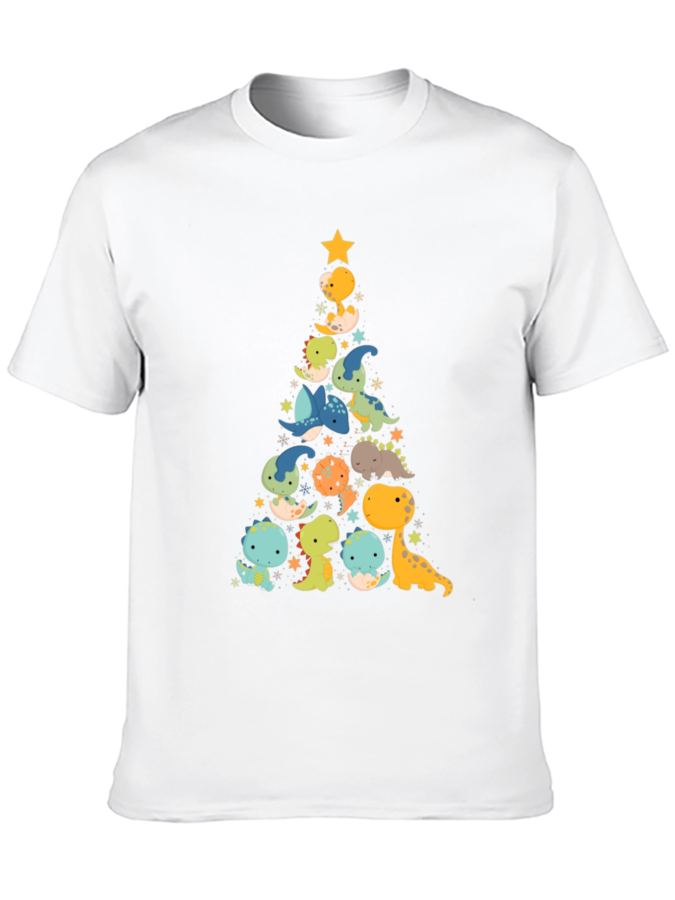 Dino Christmas Tree T-Shirt