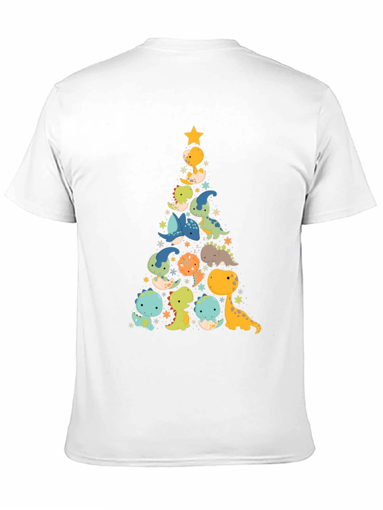 Dino Christmas Tree T-Shirt