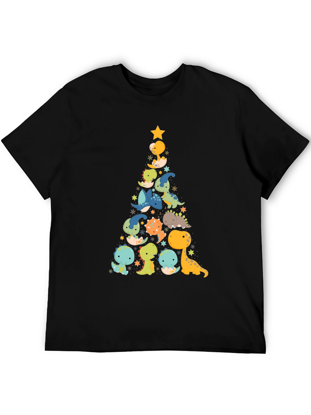 Dino Christmas Tree T-Shirt