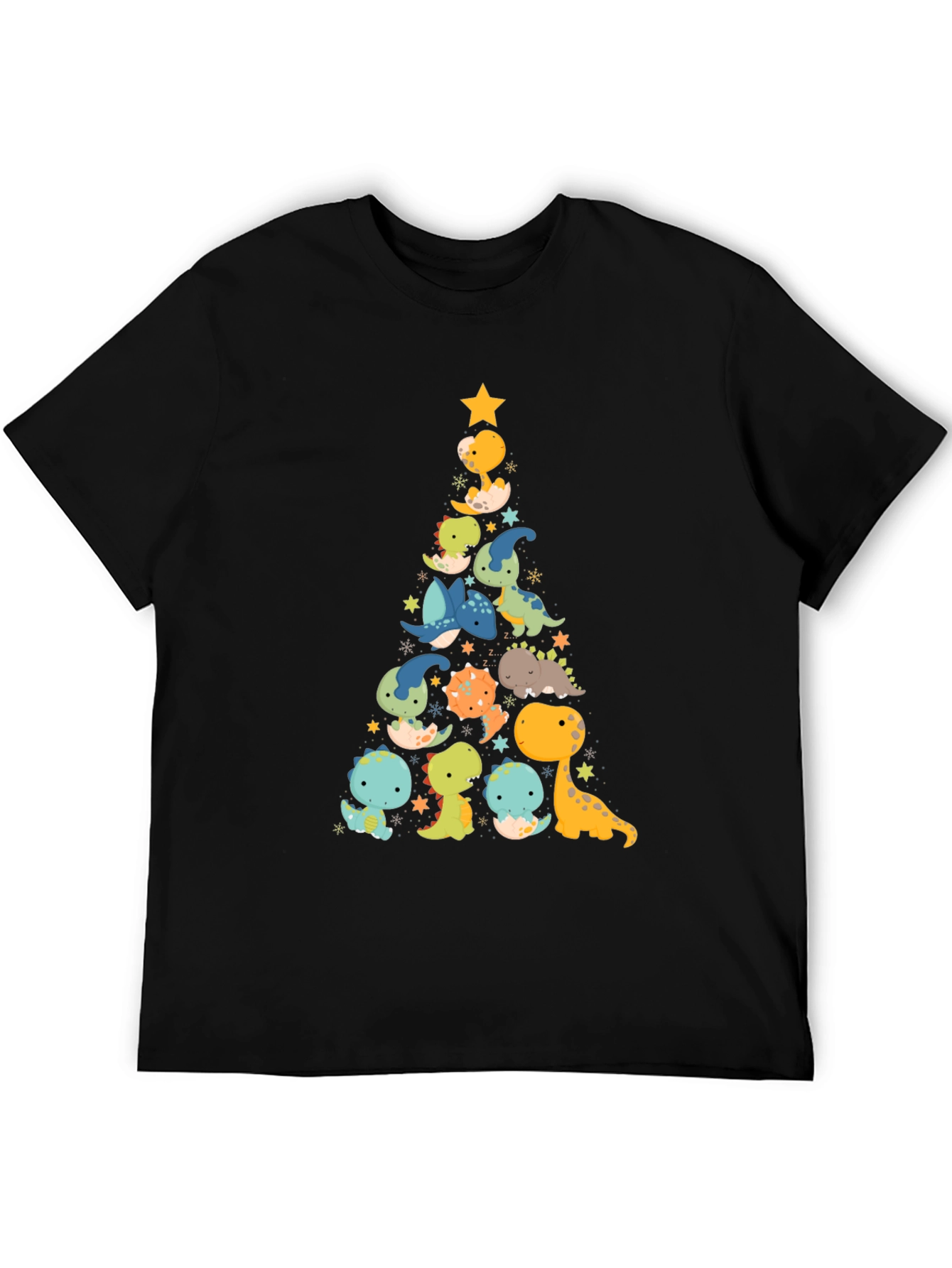 Dino Christmas Tree T-Shirt