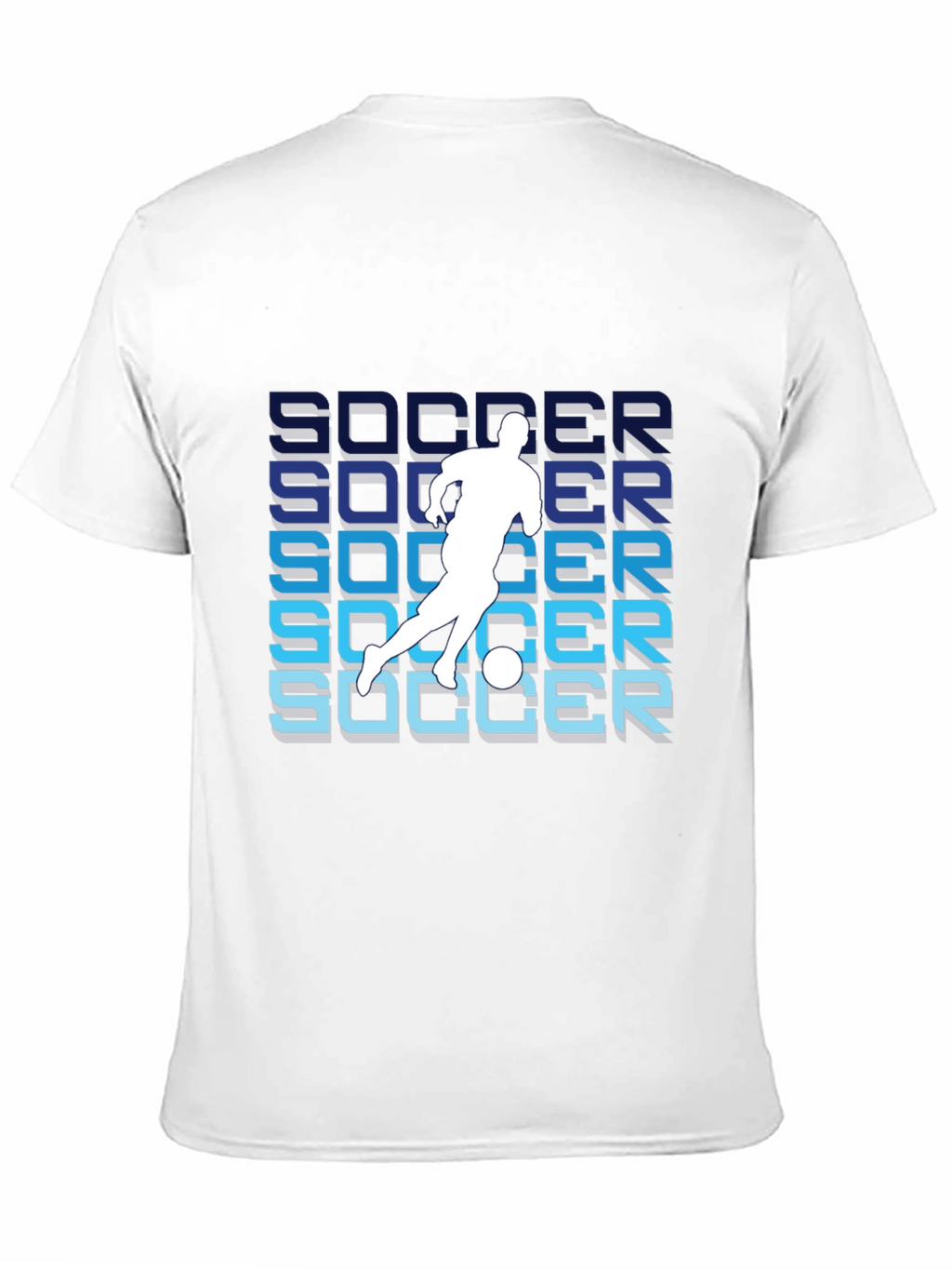 Soccer Graphic Black T-Shirt