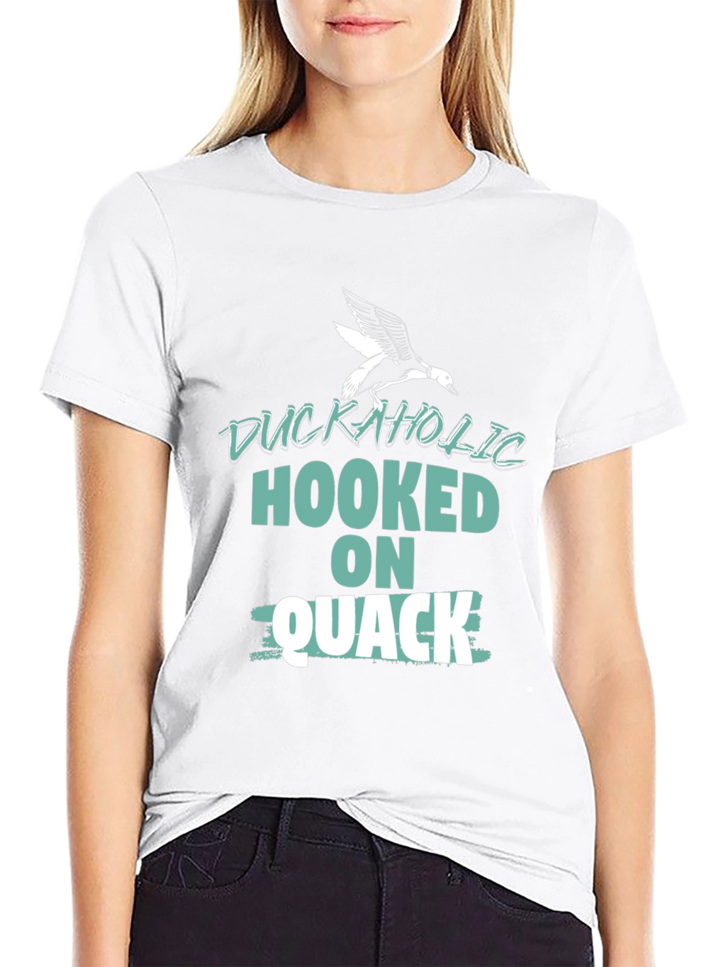 Duckaholic T-Shirt - Hooked on Quack