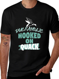 Duckaholic T-Shirt - Hooked on Quack