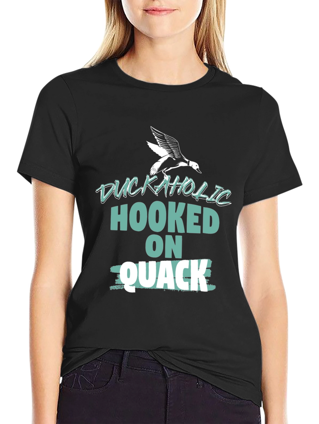 Duckaholic T-Shirt - Hooked on Quack