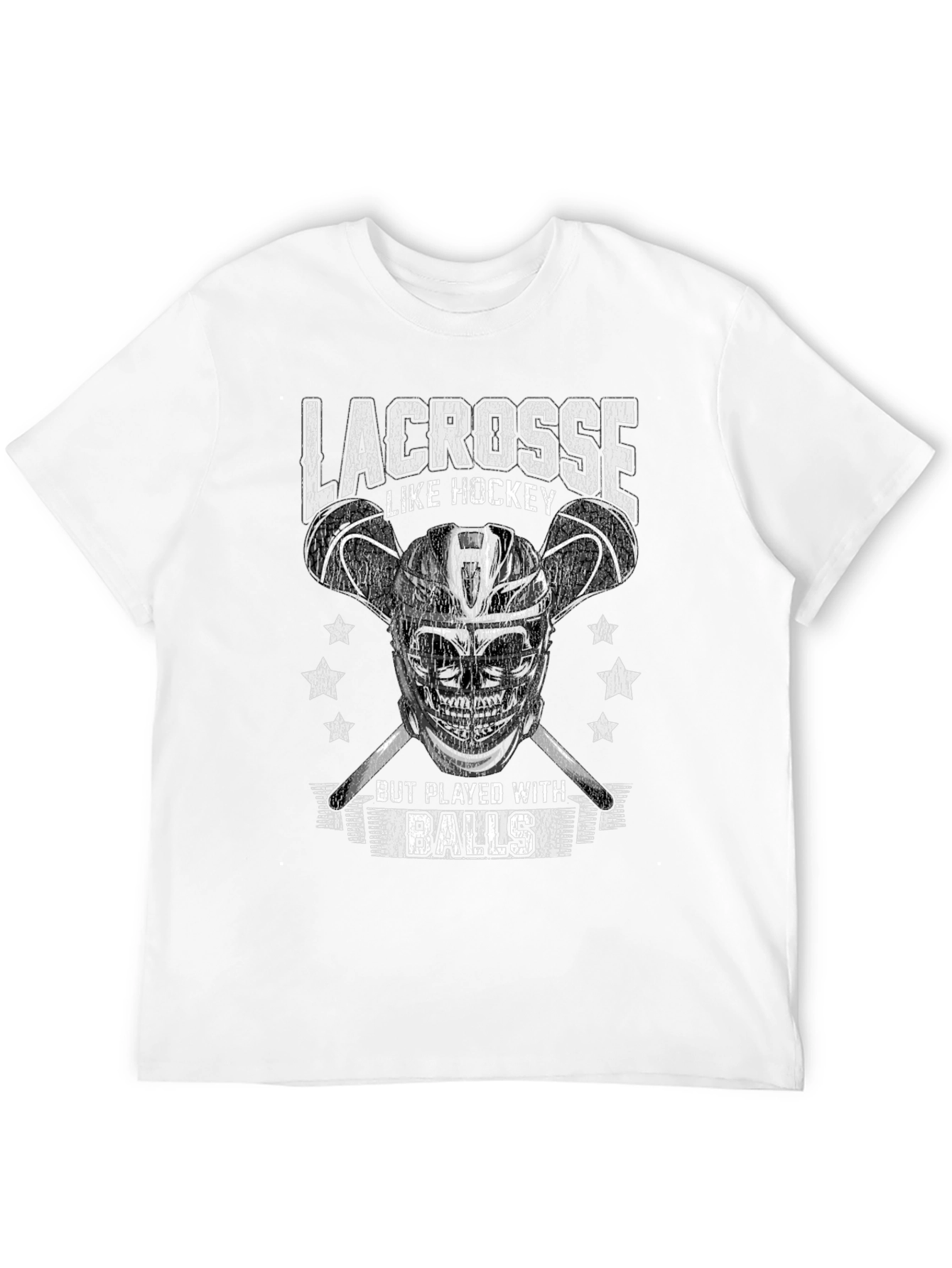 Lacrosse vs Hockey Funny T-Shirt