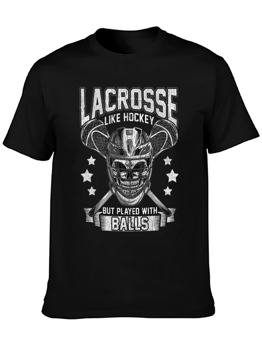 Lacrosse vs Hockey Funny T-Shirt