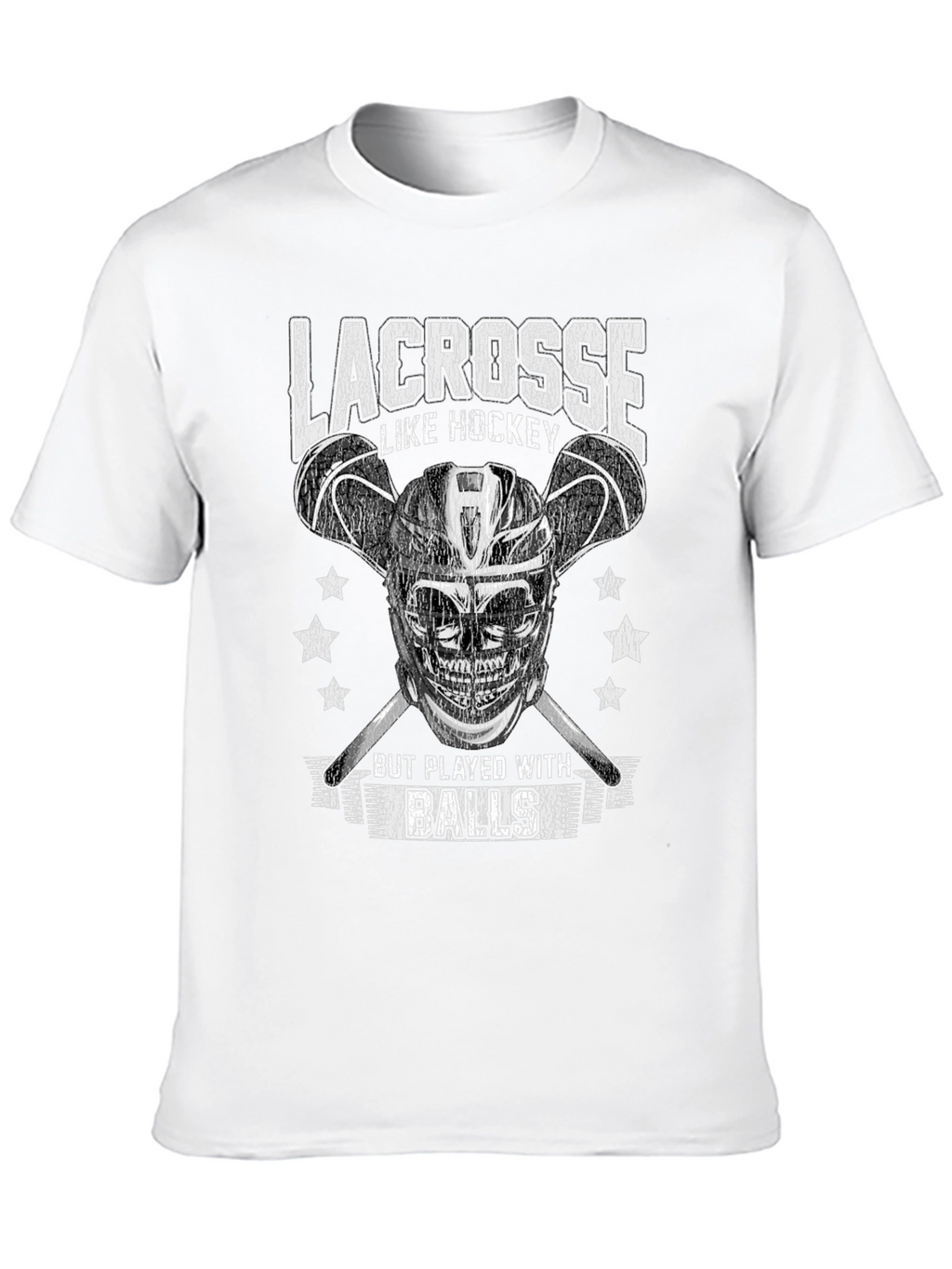 Lacrosse vs Hockey Funny T-Shirt