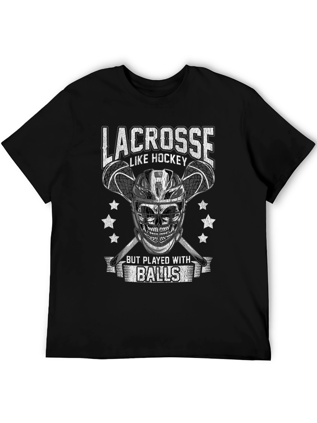 Lacrosse vs Hockey Funny T-Shirt