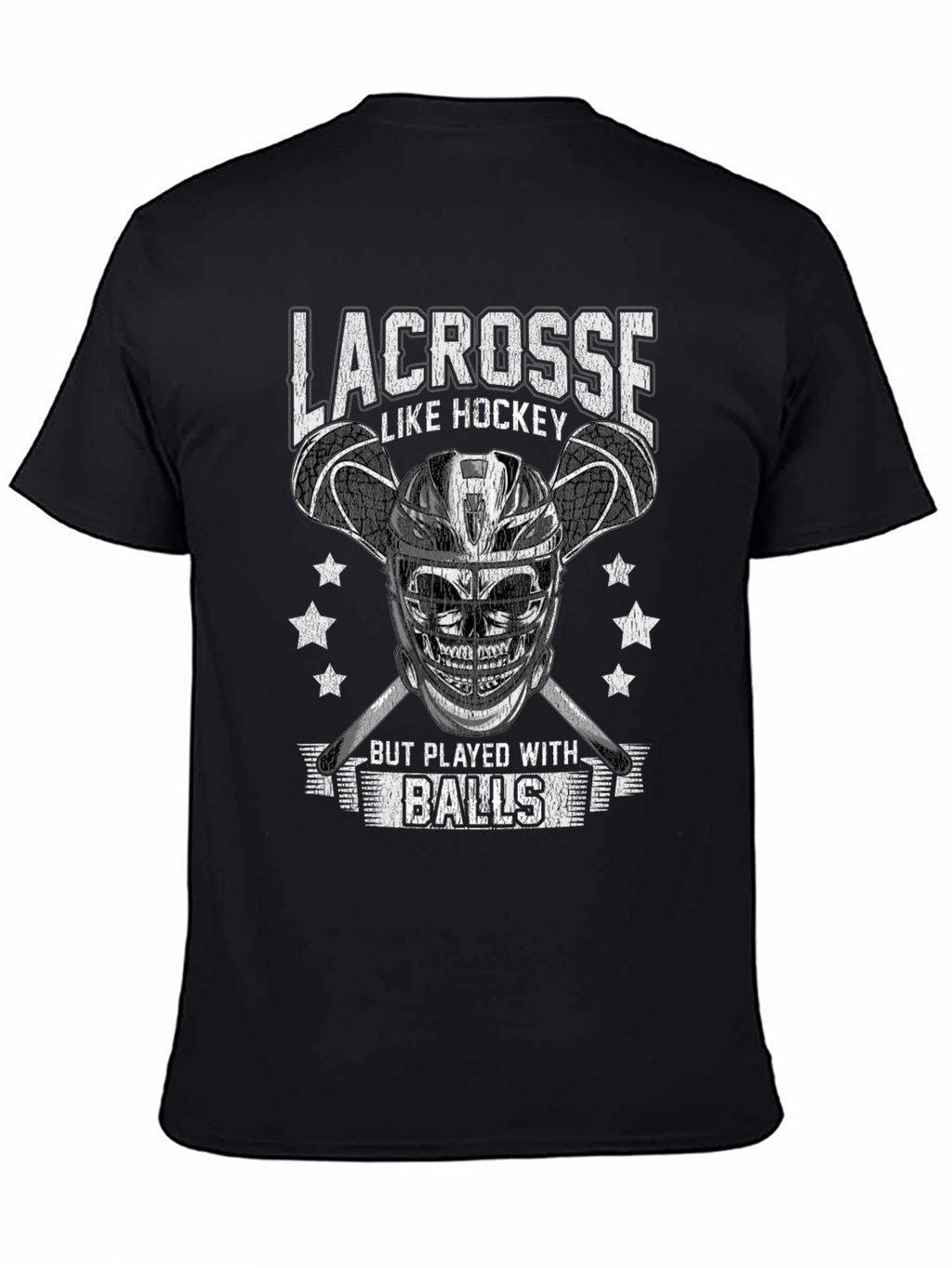 Lacrosse vs Hockey Funny T-Shirt