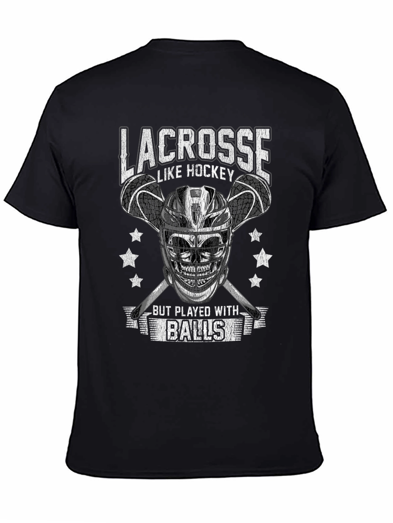 Lacrosse vs Hockey Funny T-Shirt