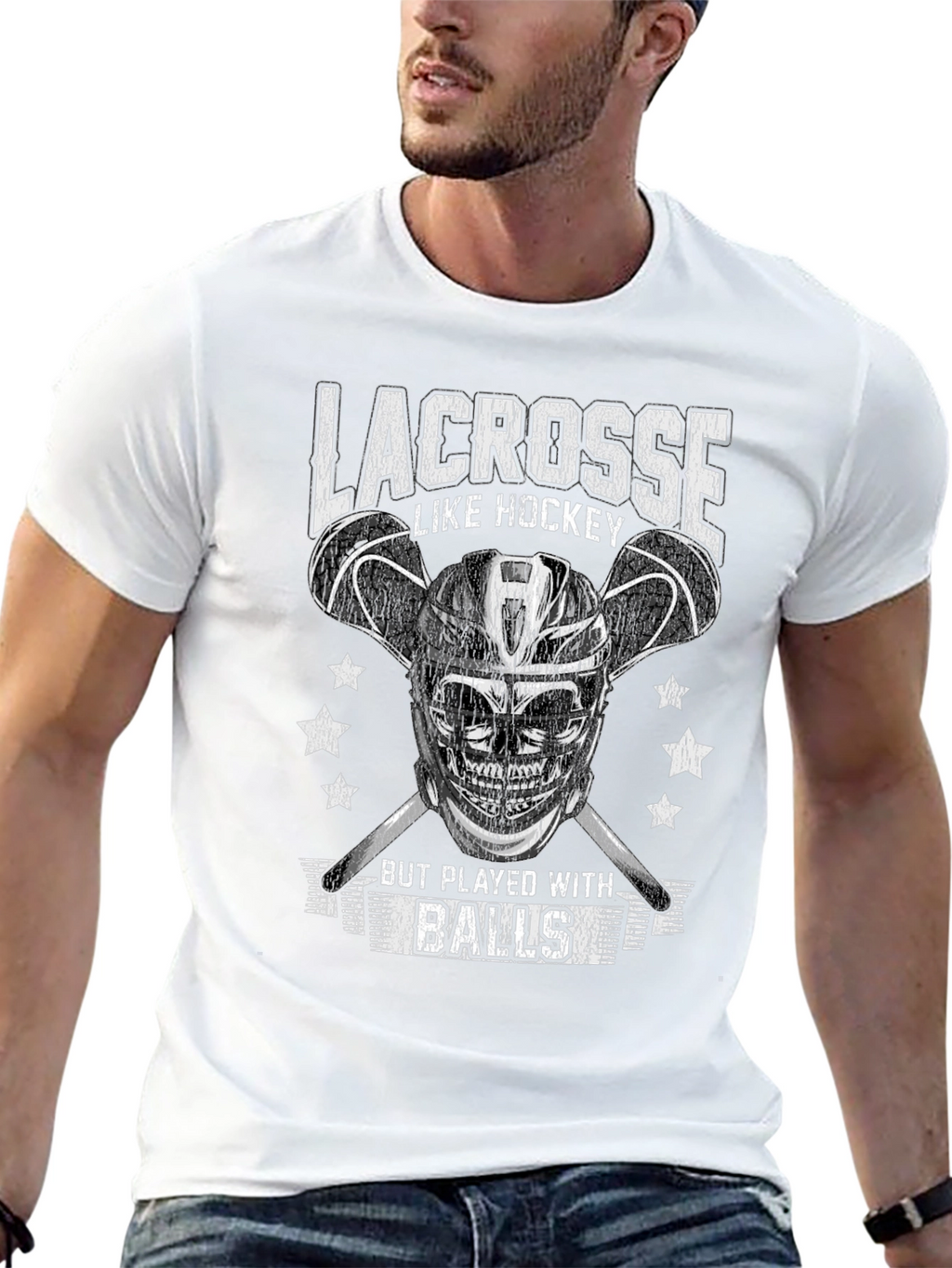 Lacrosse vs Hockey Funny T-Shirt