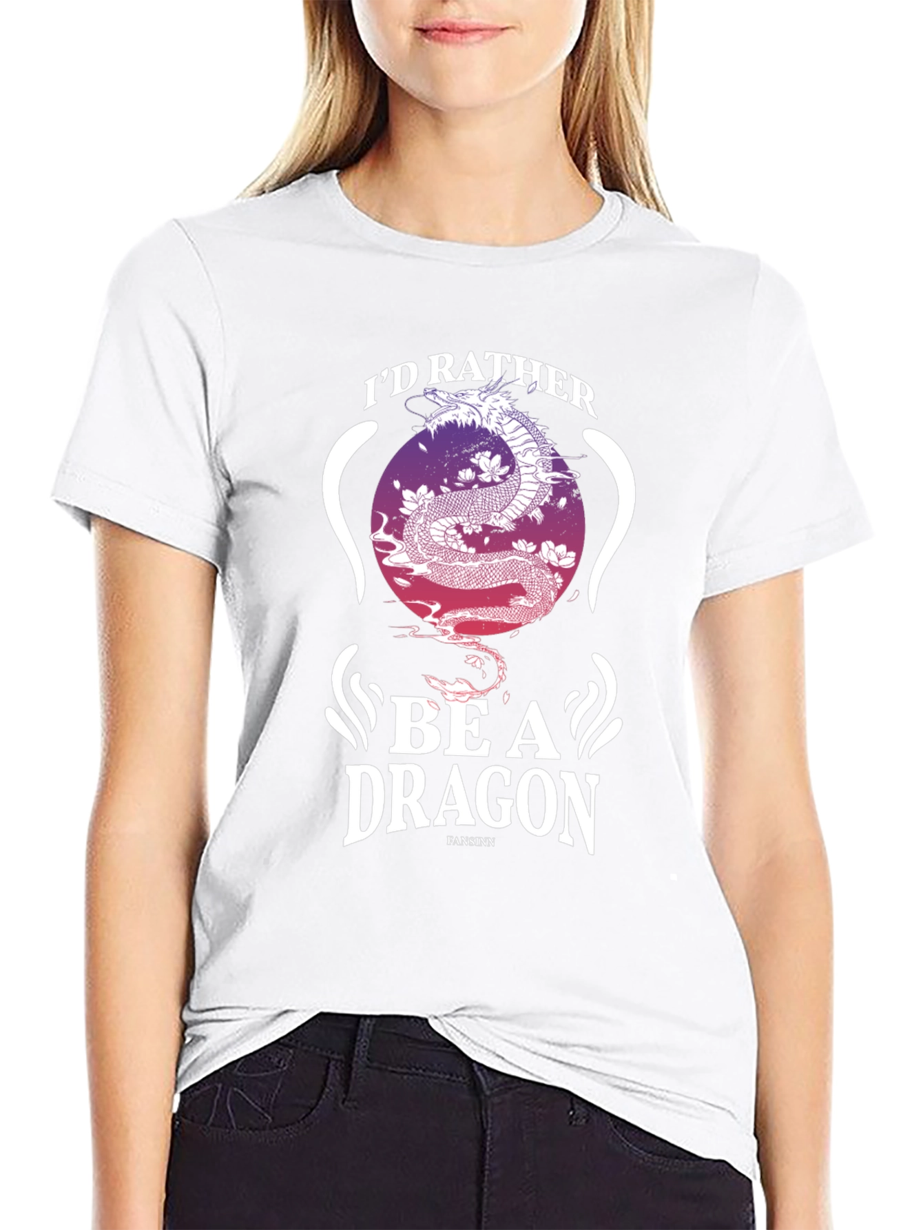 Id Rather Be A Dragon Graphic Tee