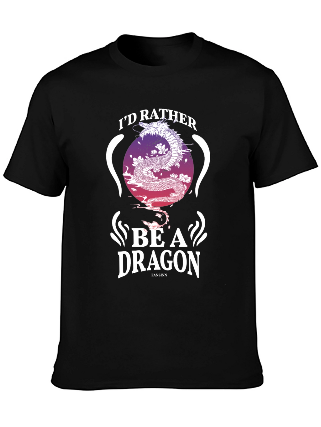 Id Rather Be A Dragon Graphic Tee