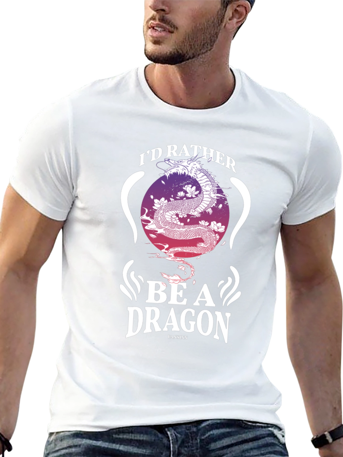 Id Rather Be A Dragon Graphic Tee