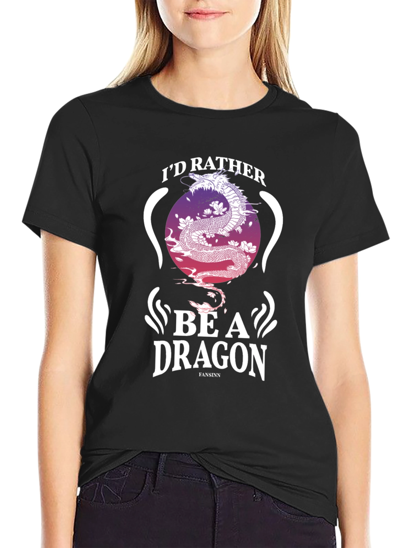 Id Rather Be A Dragon Graphic Tee