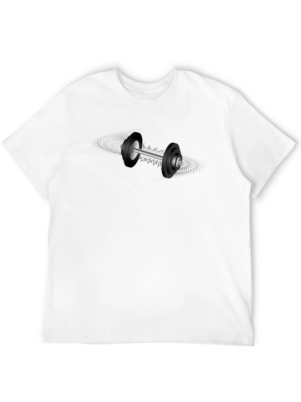 Spinning Dumbbell Graphic Tee