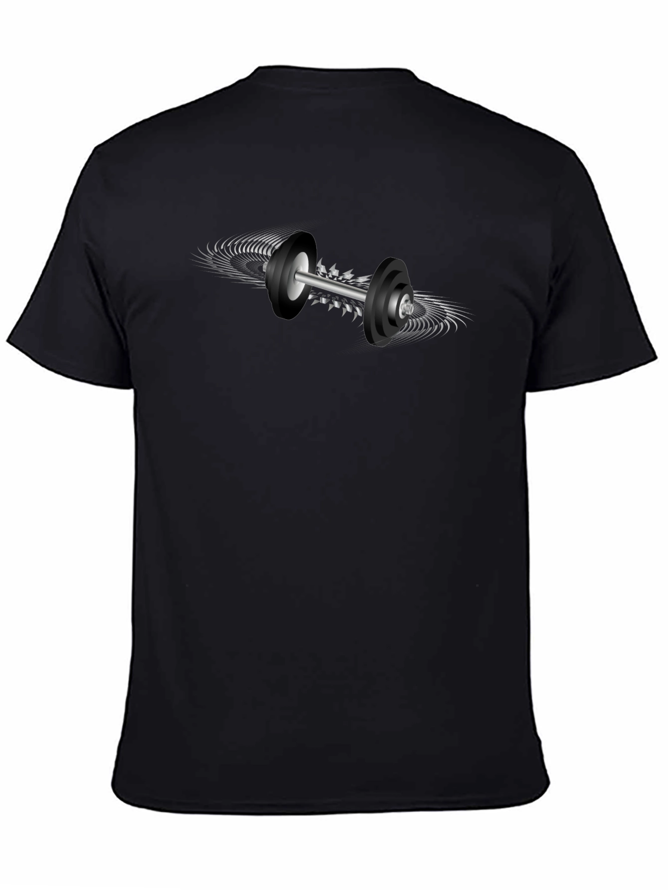 Spinning Dumbbell Graphic Tee