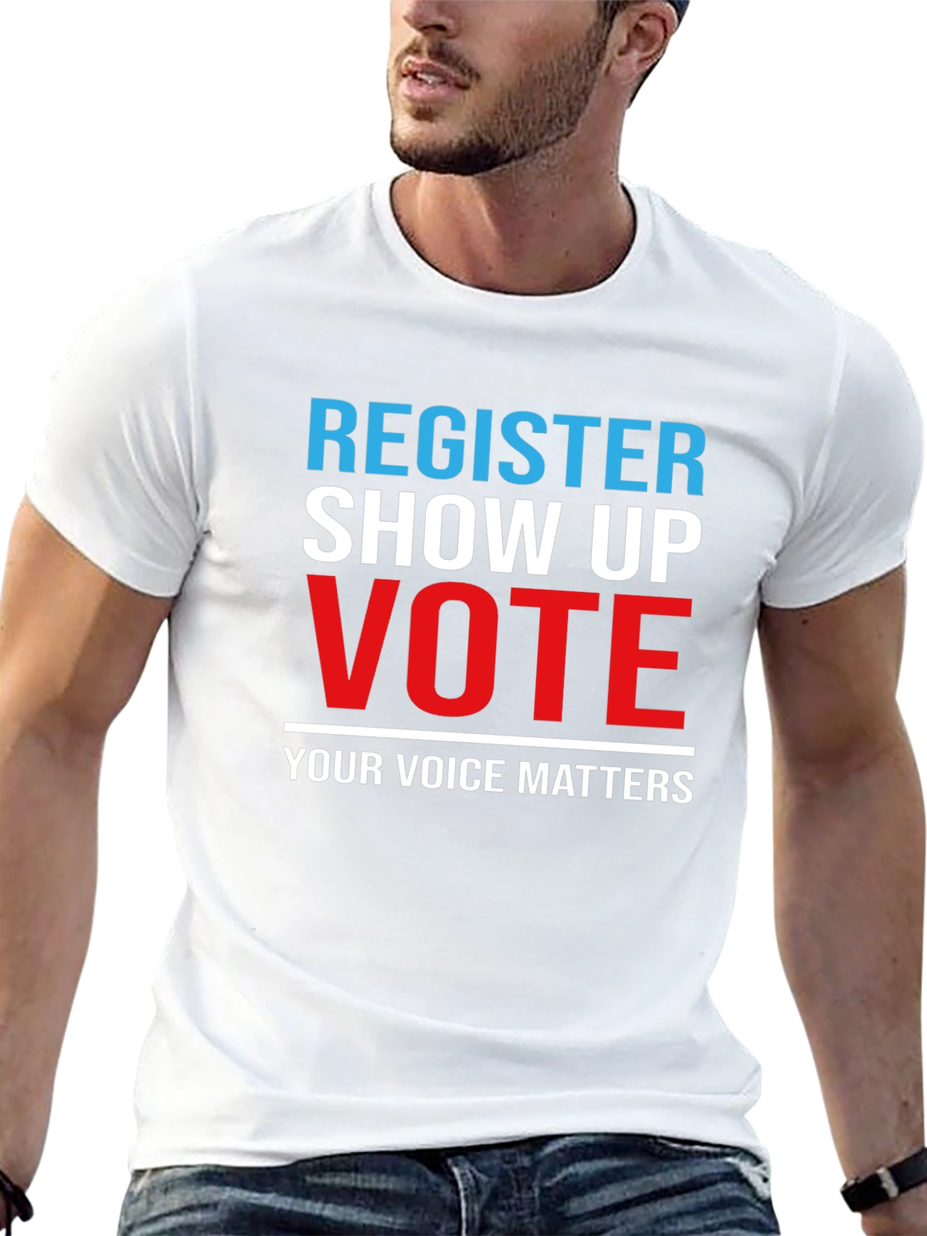Register Show Up Vote T-Shirt