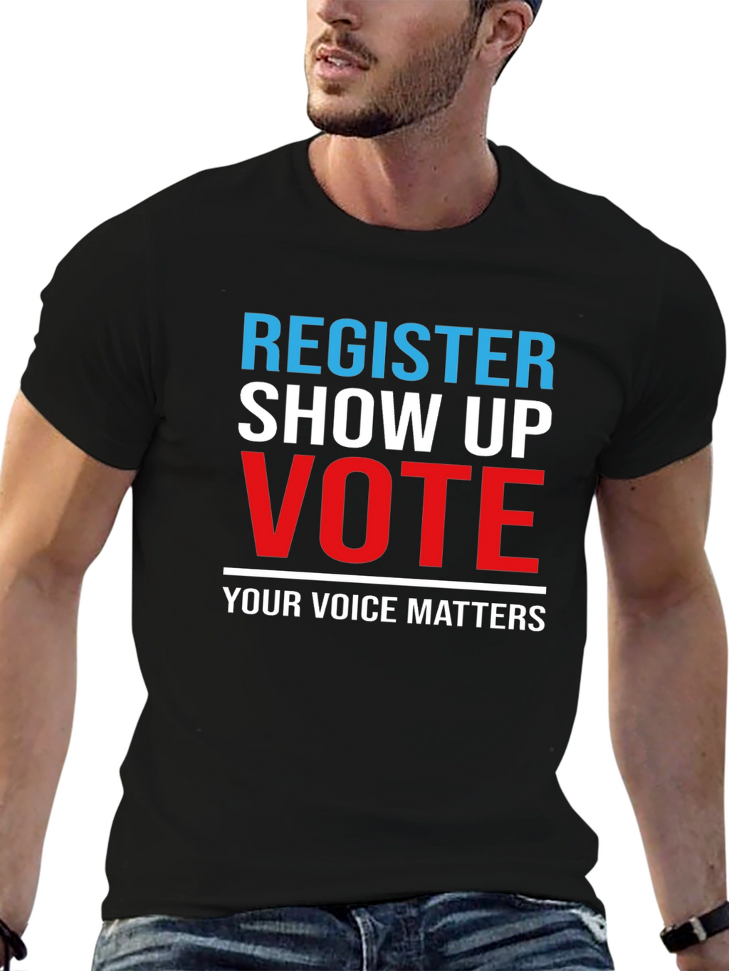 Register Show Up Vote T-Shirt