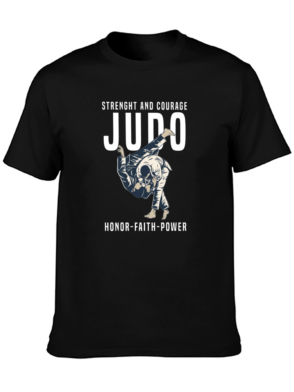 Judo Strength and Courage T-Shirt