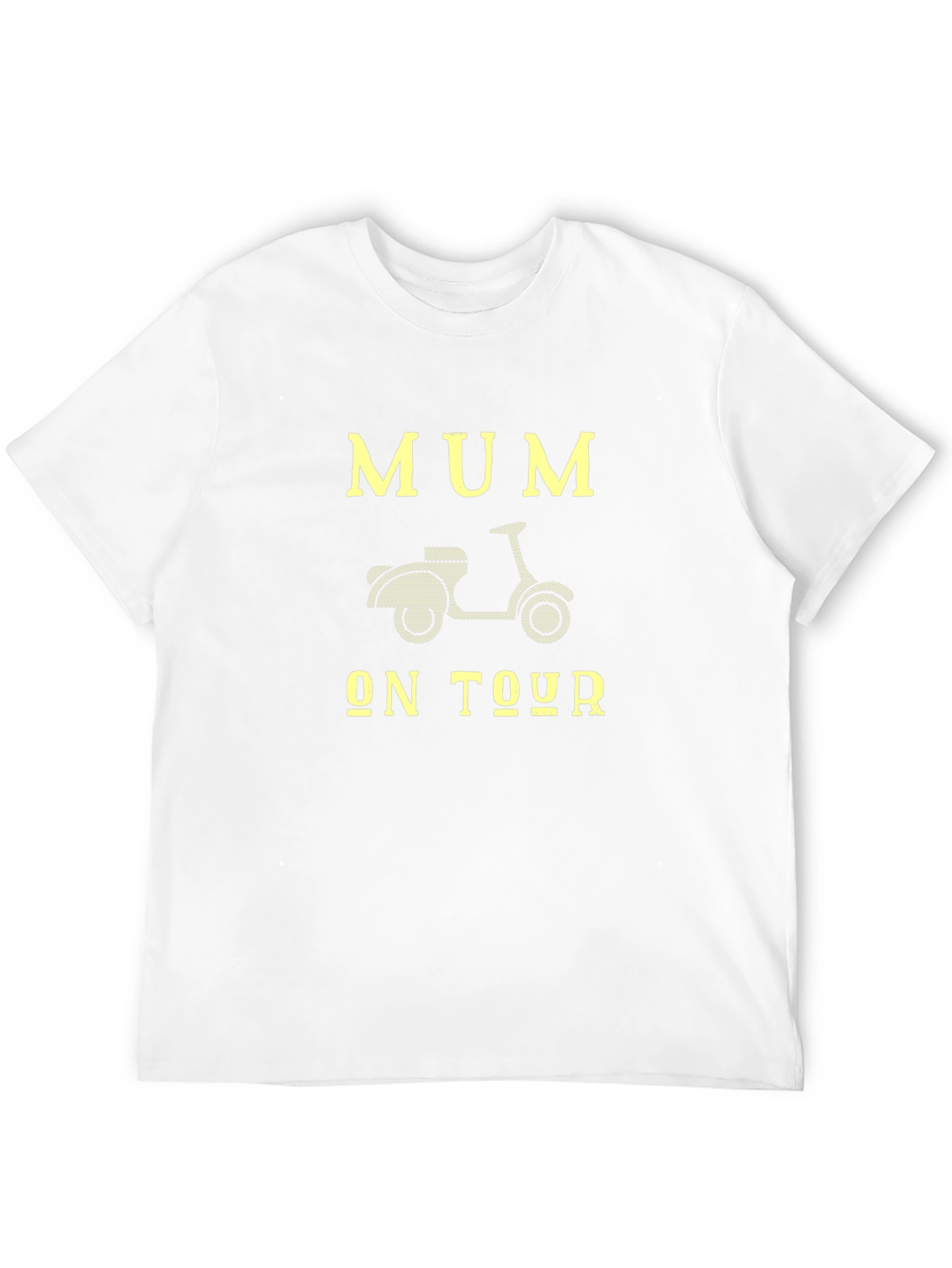Mum On Tour T-Shirt Scooter Design