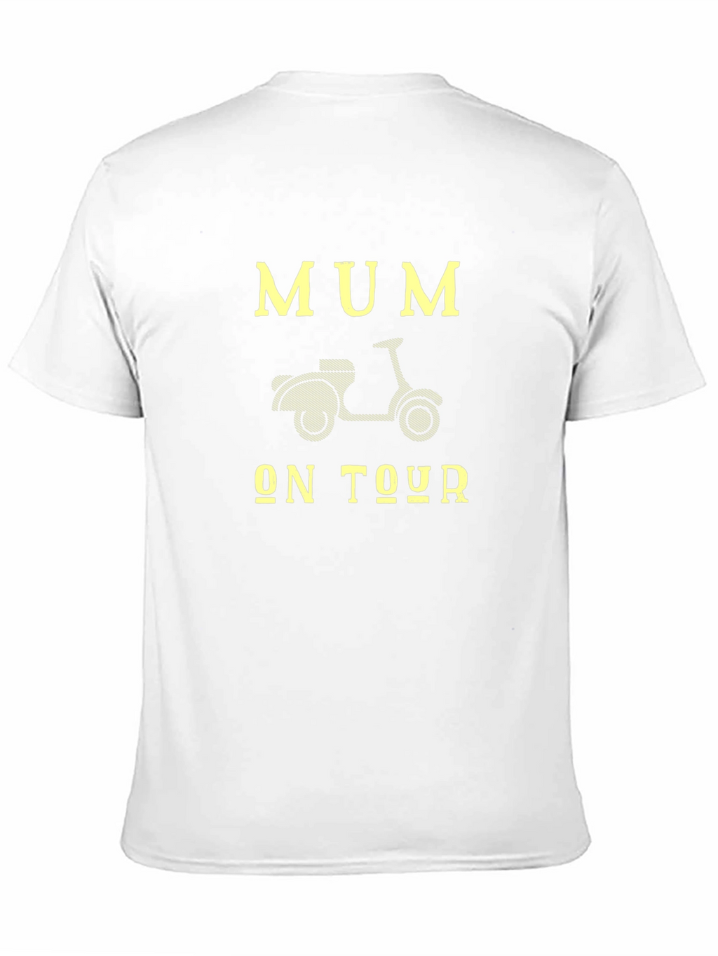 Mum On Tour T-Shirt Scooter Design