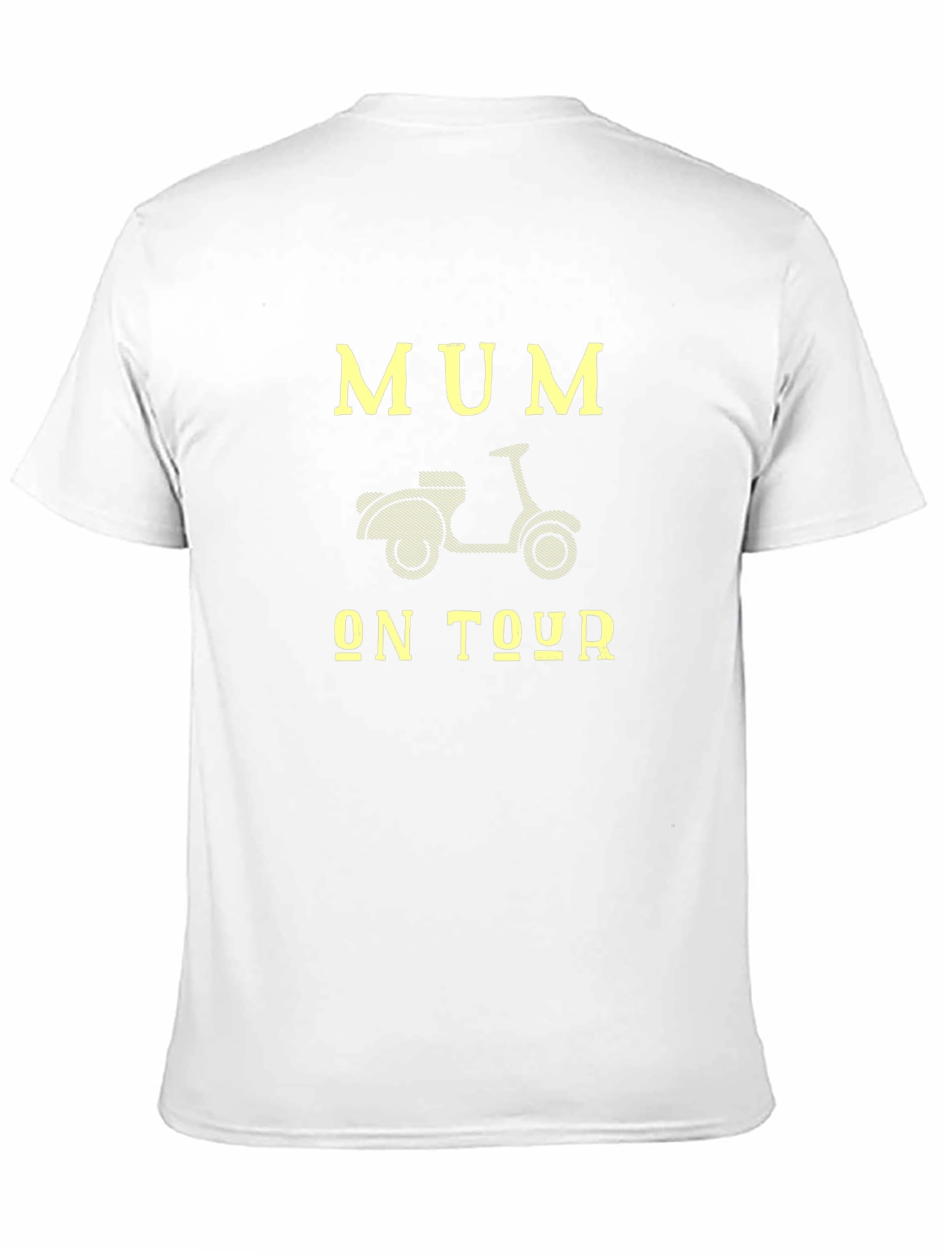 Mum On Tour T-Shirt Scooter Design