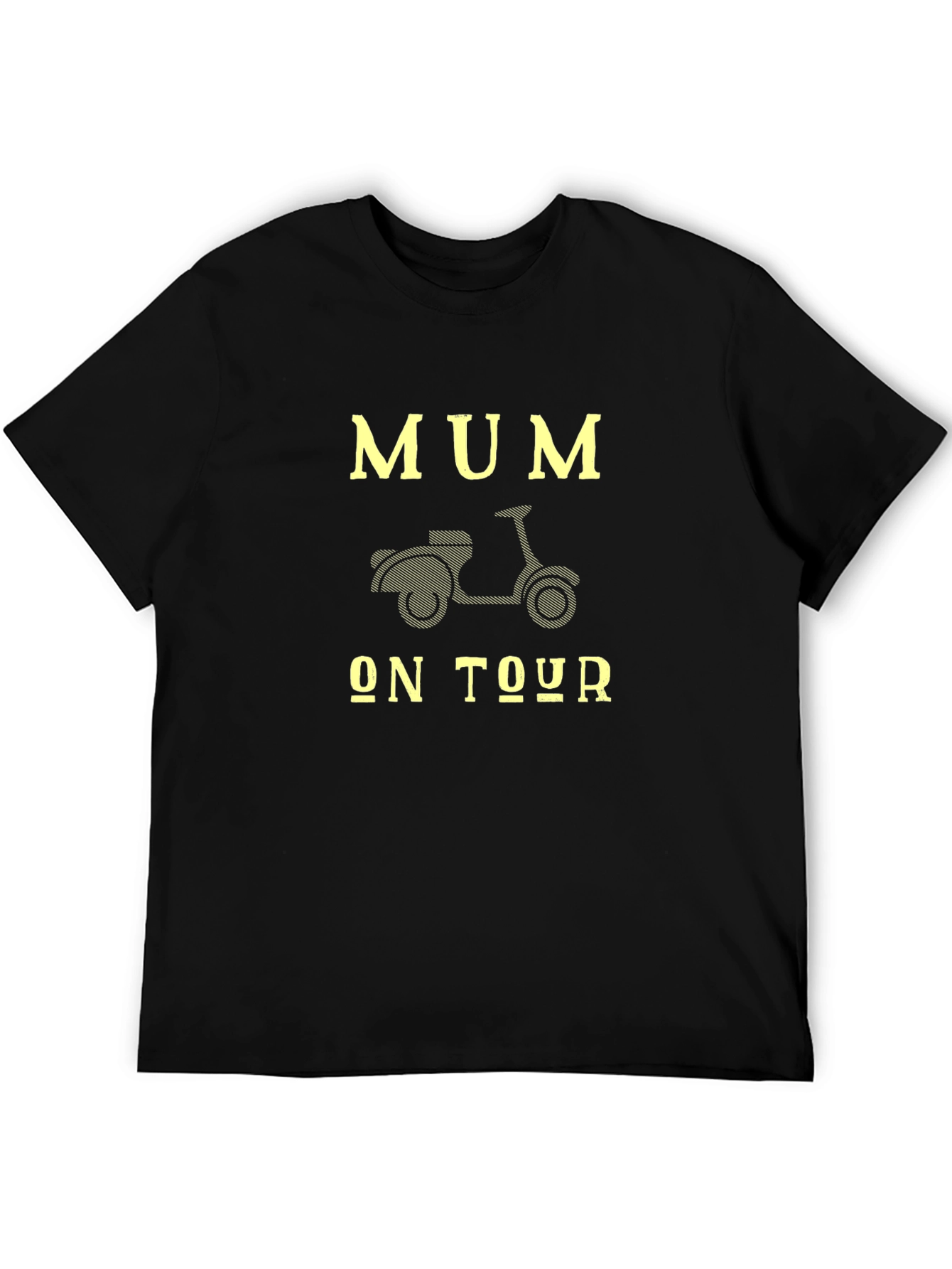 Mum On Tour T-Shirt Scooter Design