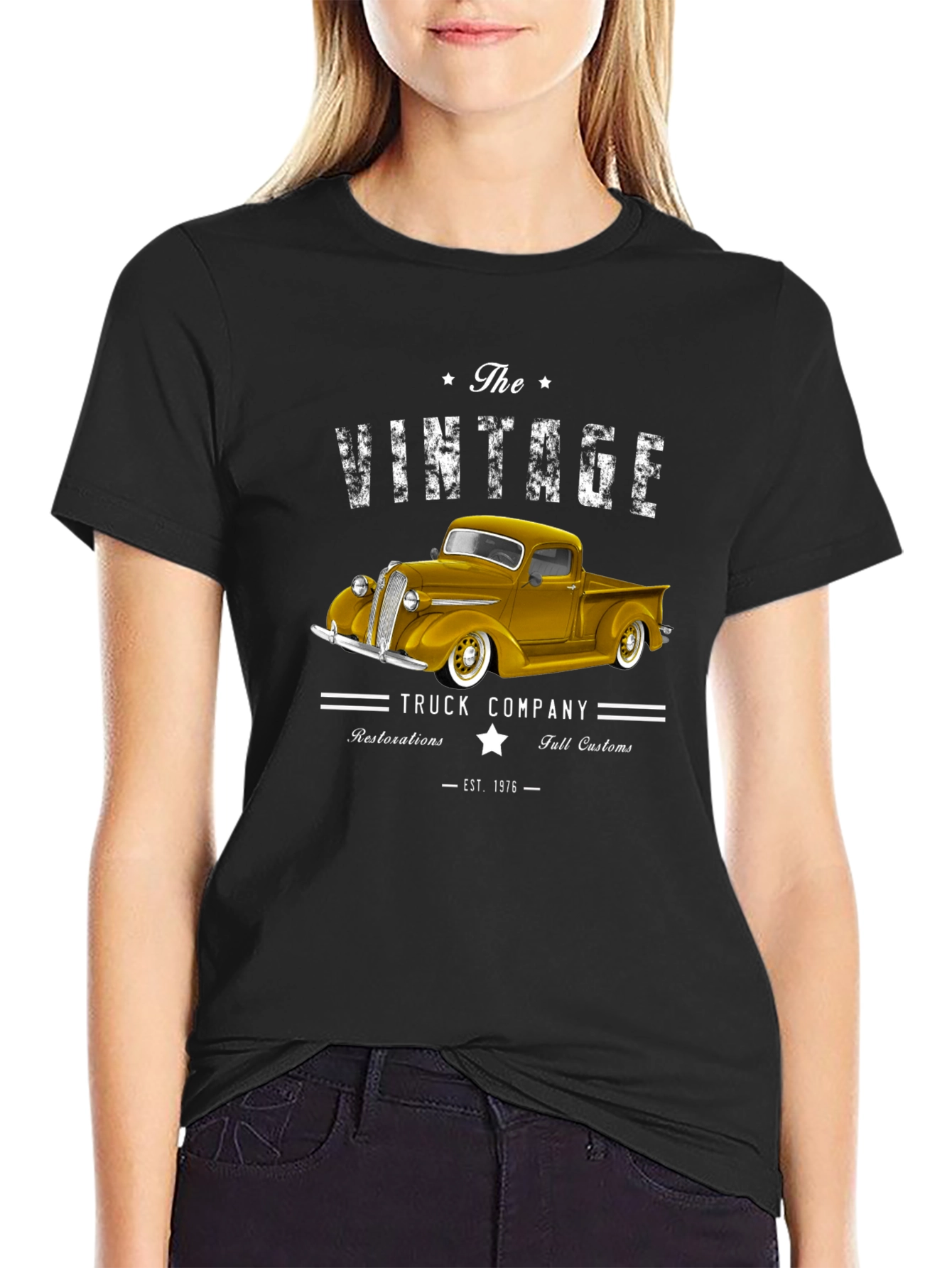 Vintage Truck T-Shirt - Classic Car Graphic Tee