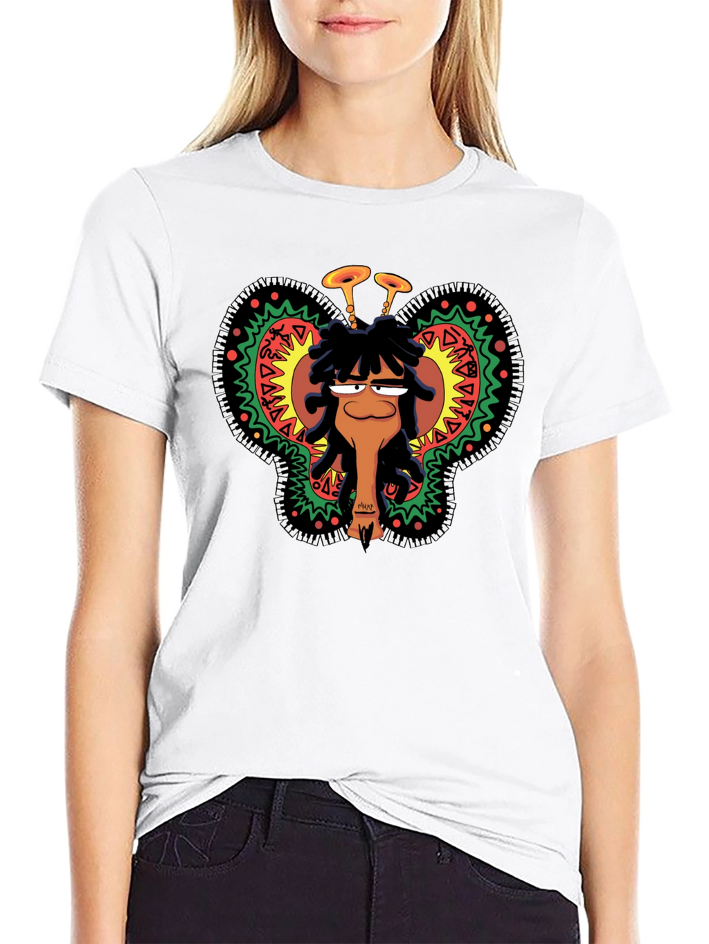 Funky Cartoon Graphic Tee