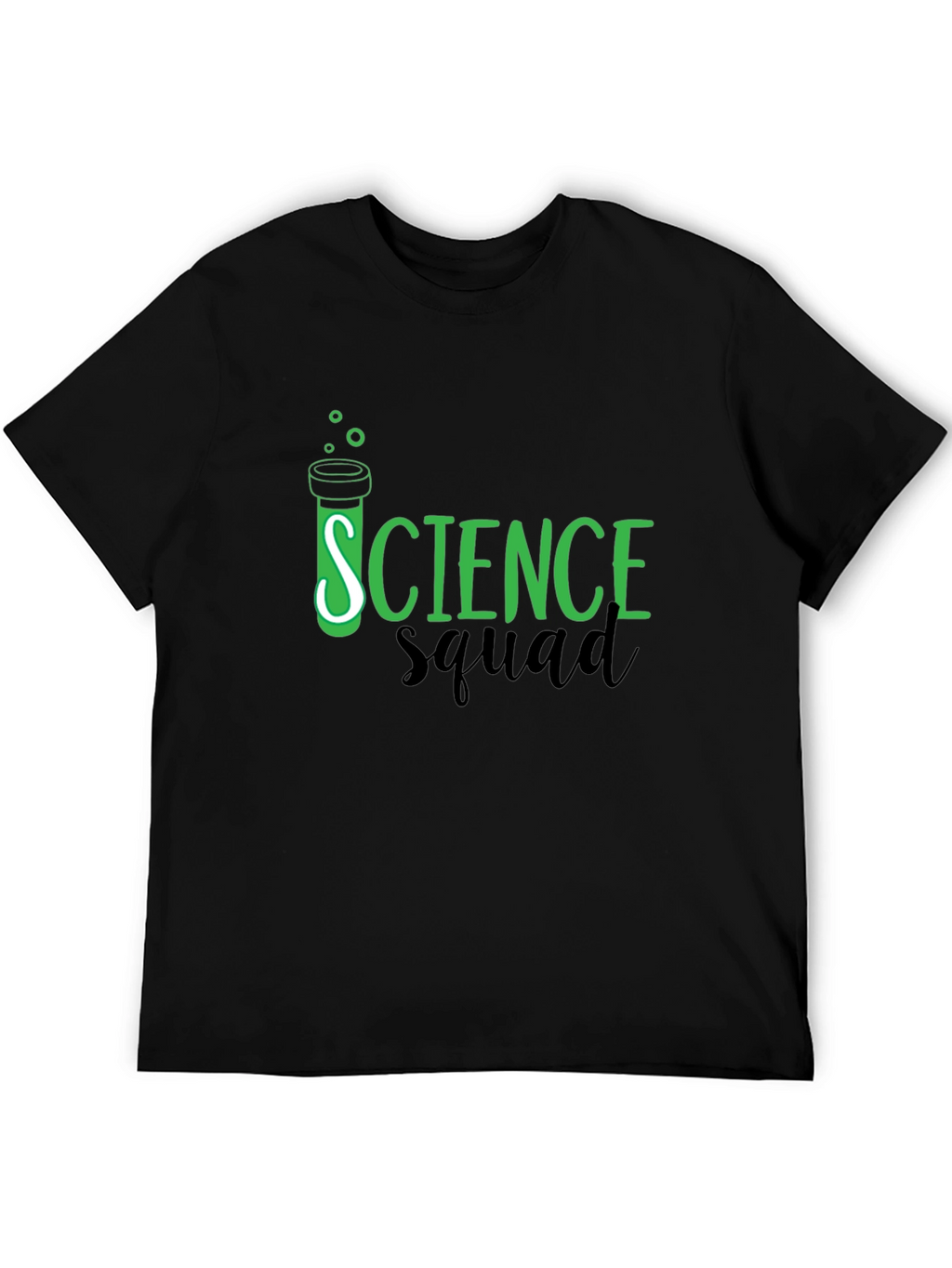 Science Squad T-Shirt - Black - Graphic Tee