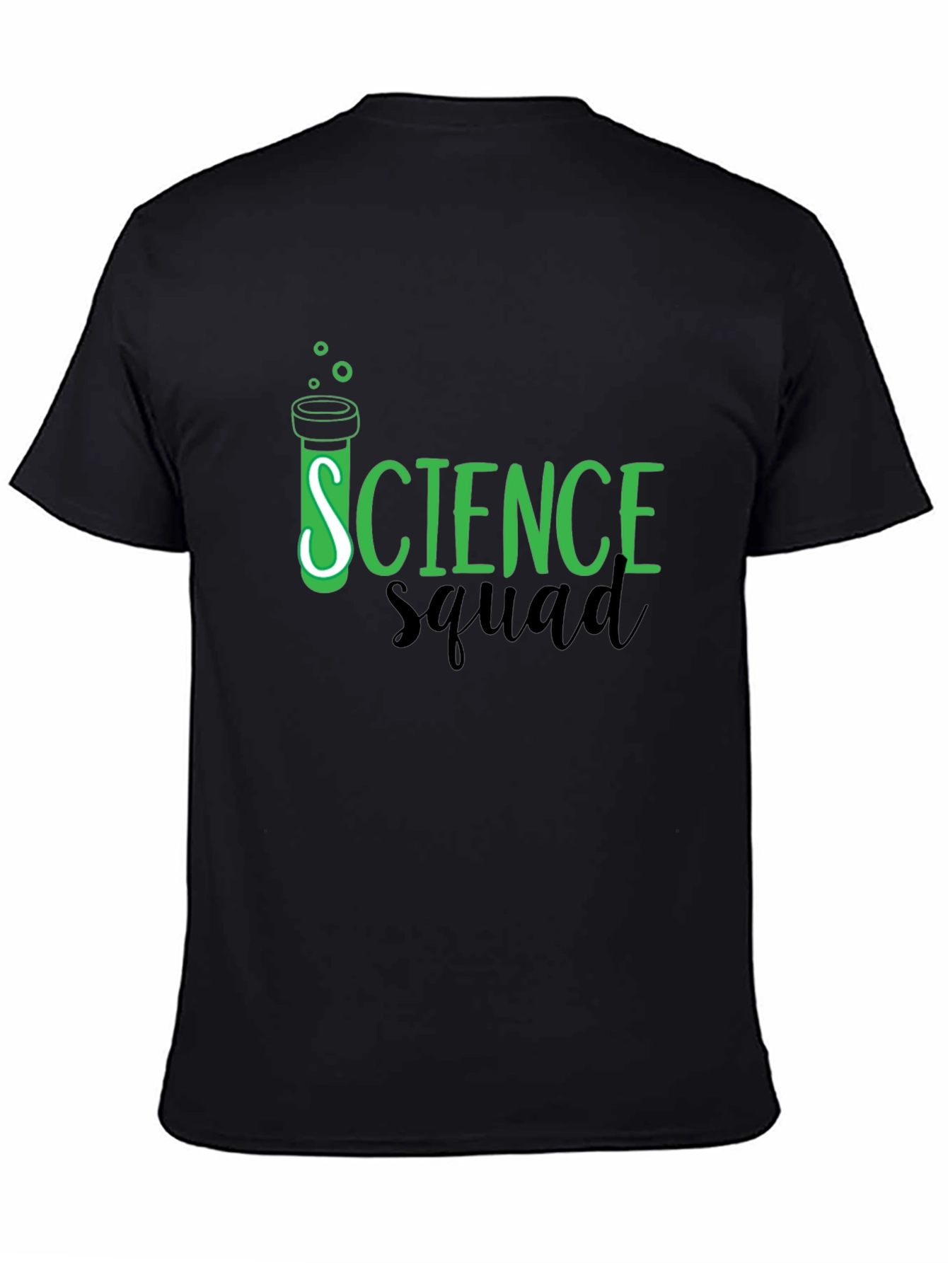 Science Squad T-Shirt - Black - Graphic Tee
