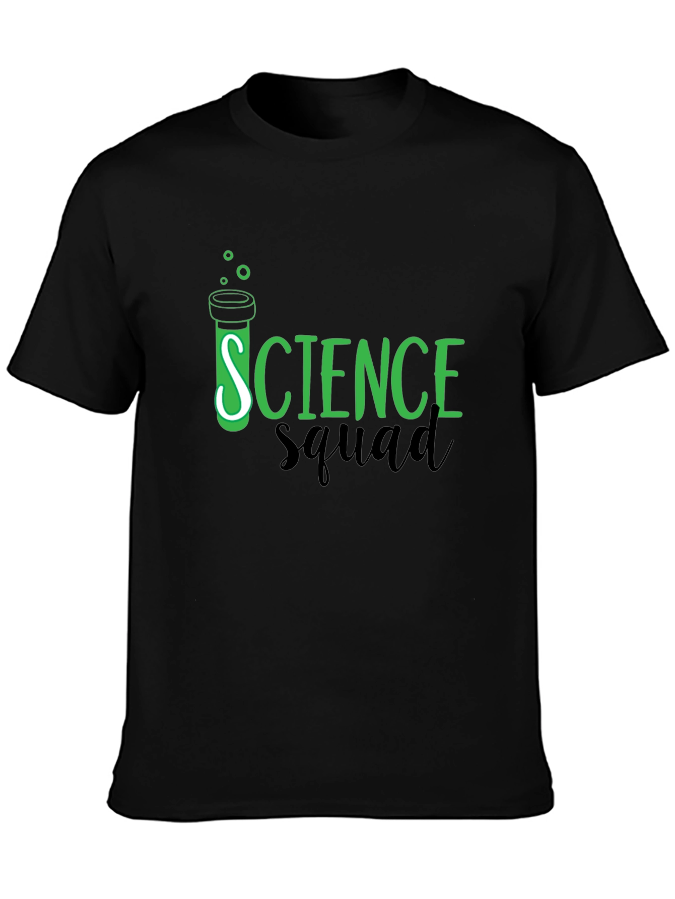Science Squad T-Shirt - Black - Graphic Tee