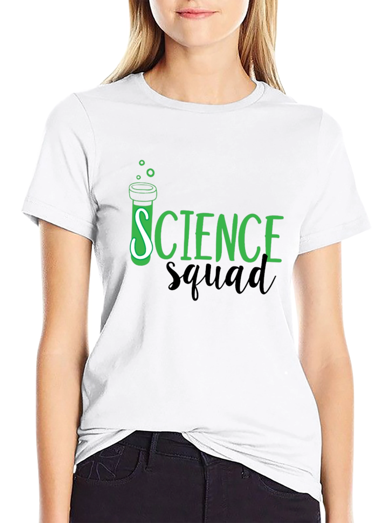 Science Squad T-Shirt - Black - Graphic Tee