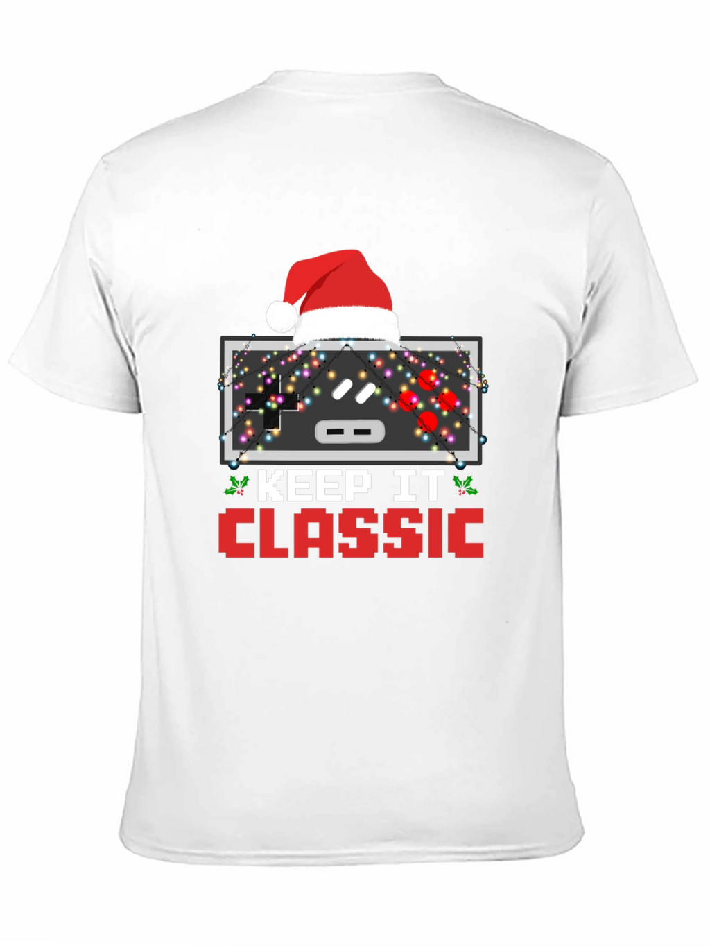 Keep It Classic Retro Santa Controller T-Shirt