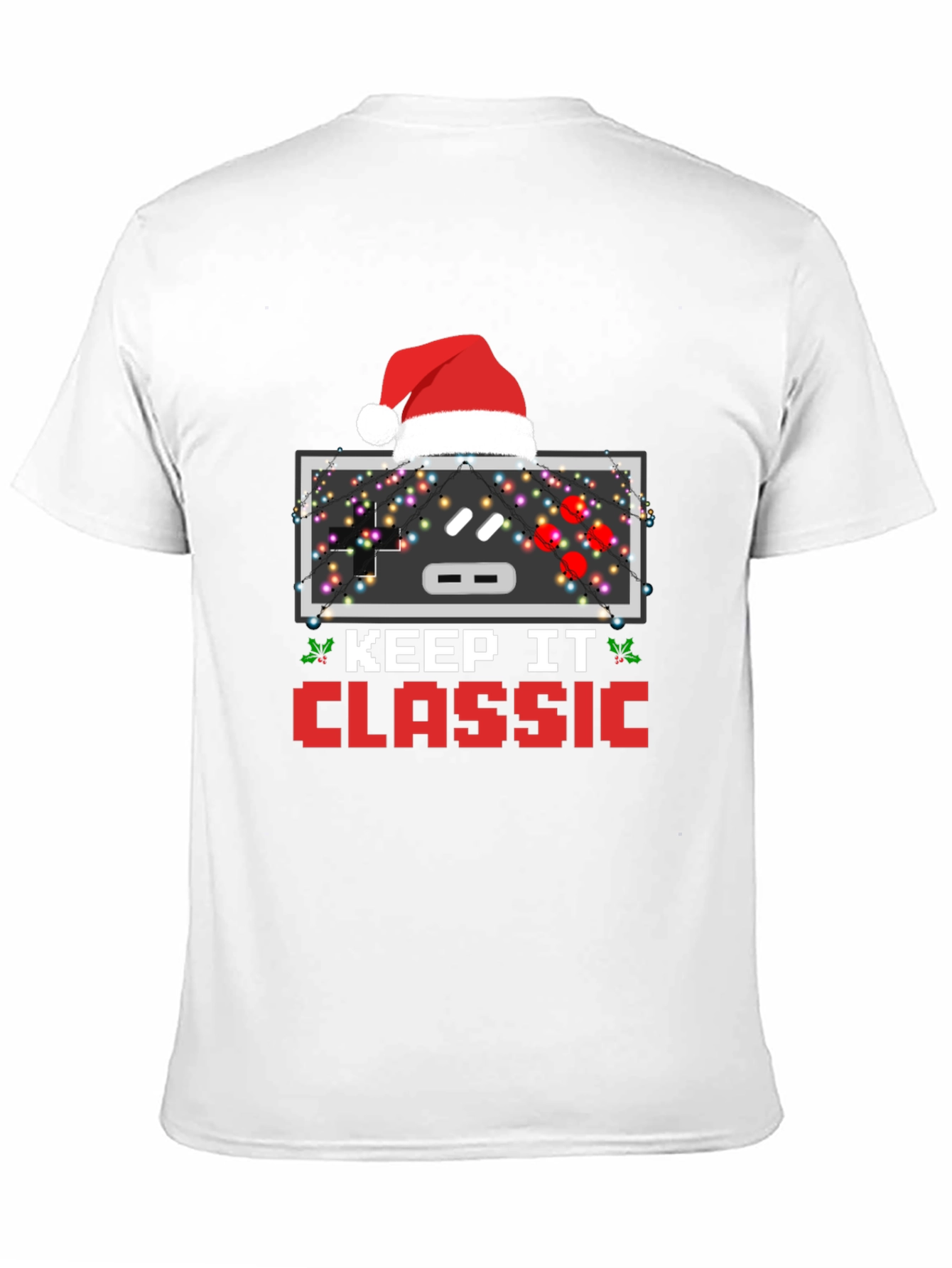 Keep It Classic Retro Santa Controller T-Shirt