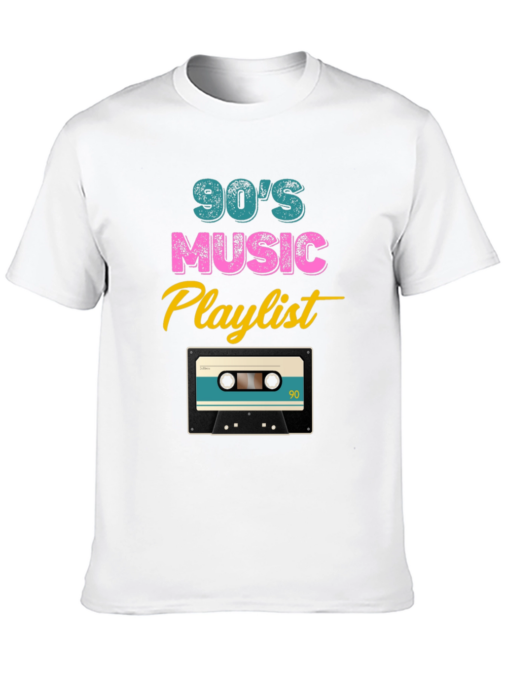 90s Music Playlist Graphic Tee