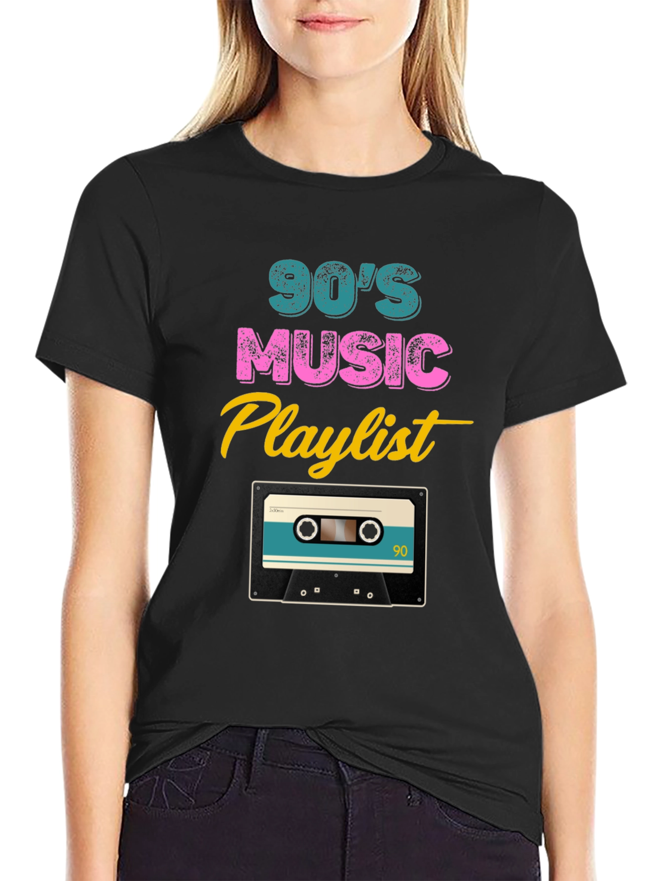 90s Music Playlist Graphic Tee
