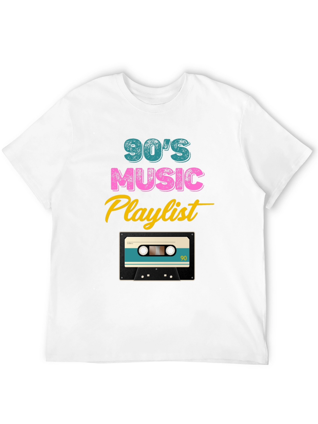 90s Music Playlist Graphic Tee