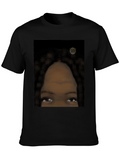 Unique Graphic Print Tee - Express Yourself