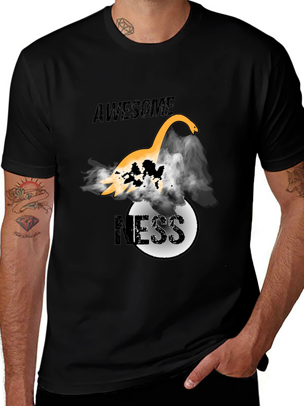 Awesome Ness Monster T-Shirt - Cryptid Legend