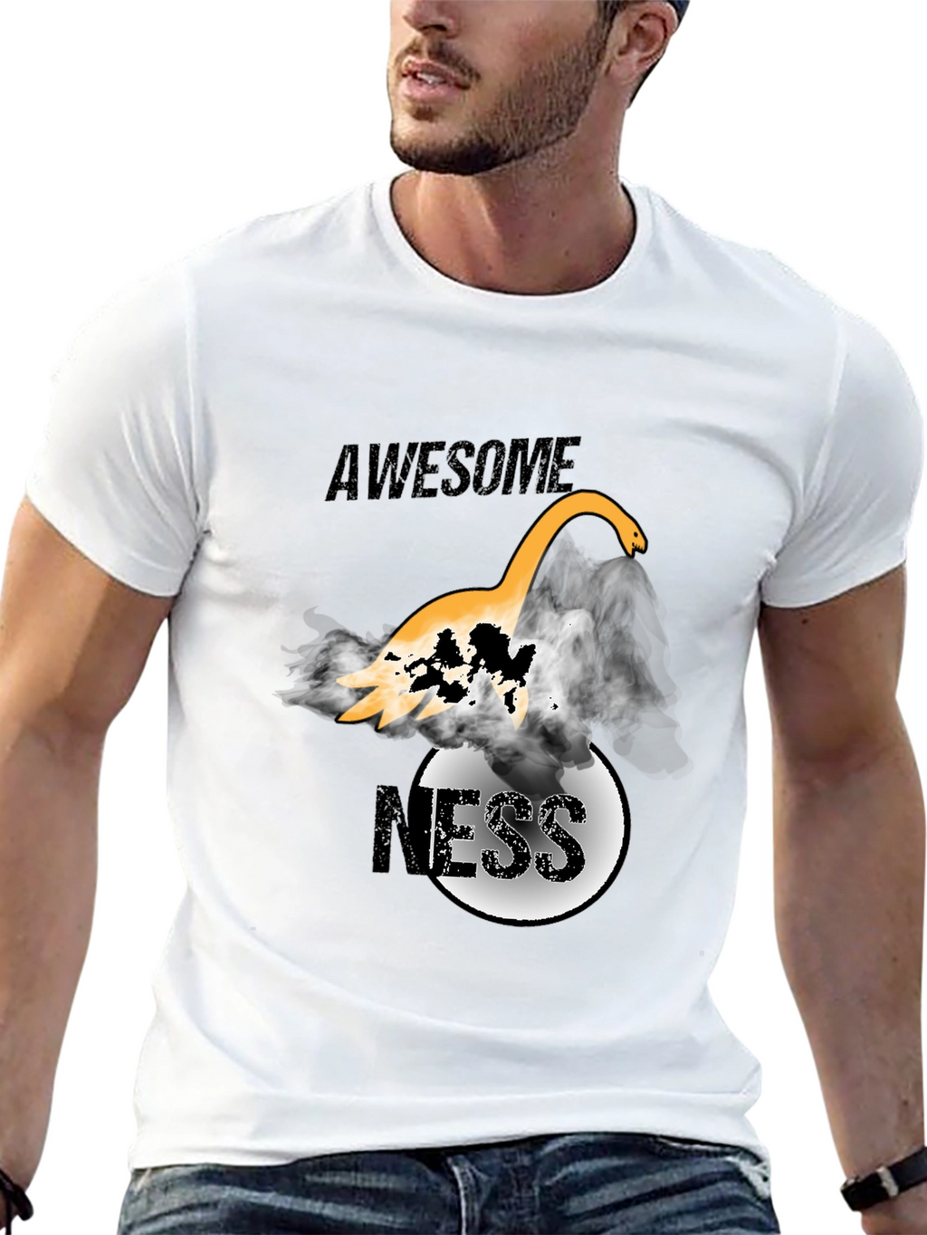 Awesome Ness Monster T-Shirt - Cryptid Legend