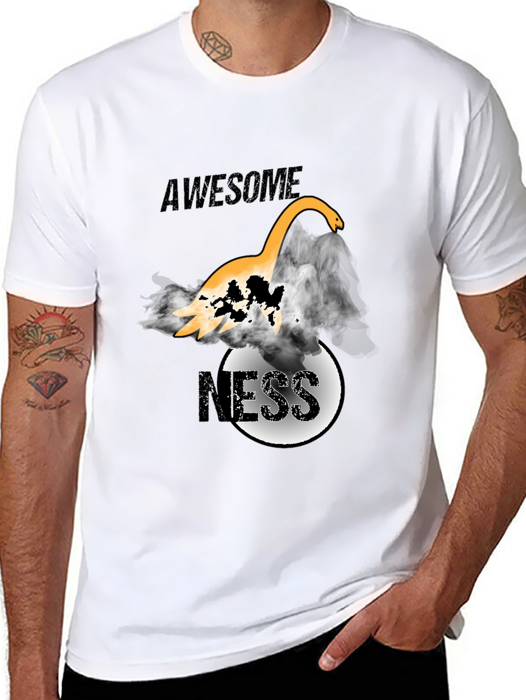 Awesome Ness Monster T-Shirt - Cryptid Legend
