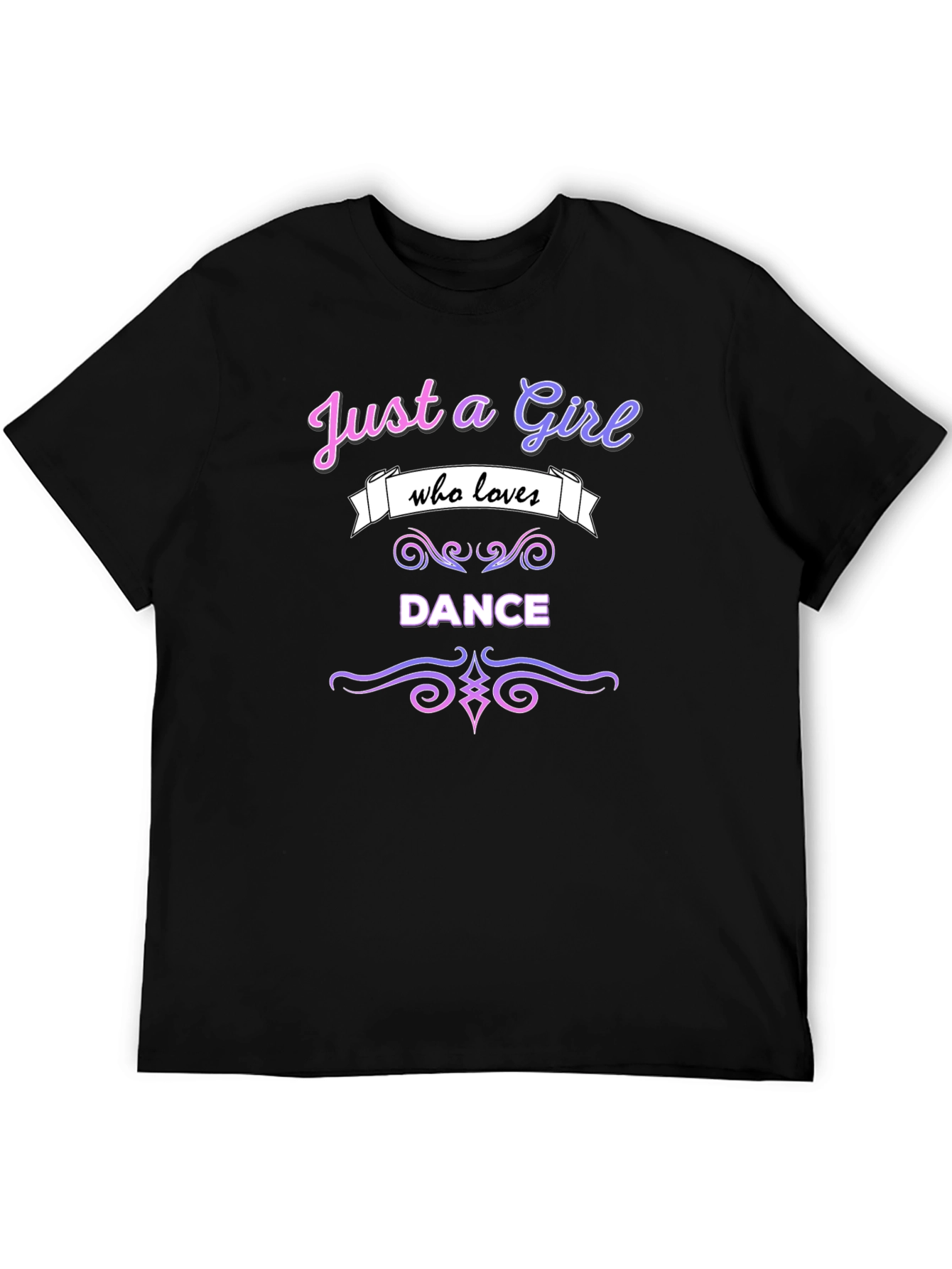 Dance Lover Graphic Tee - Just a Girl Who Loves Dance