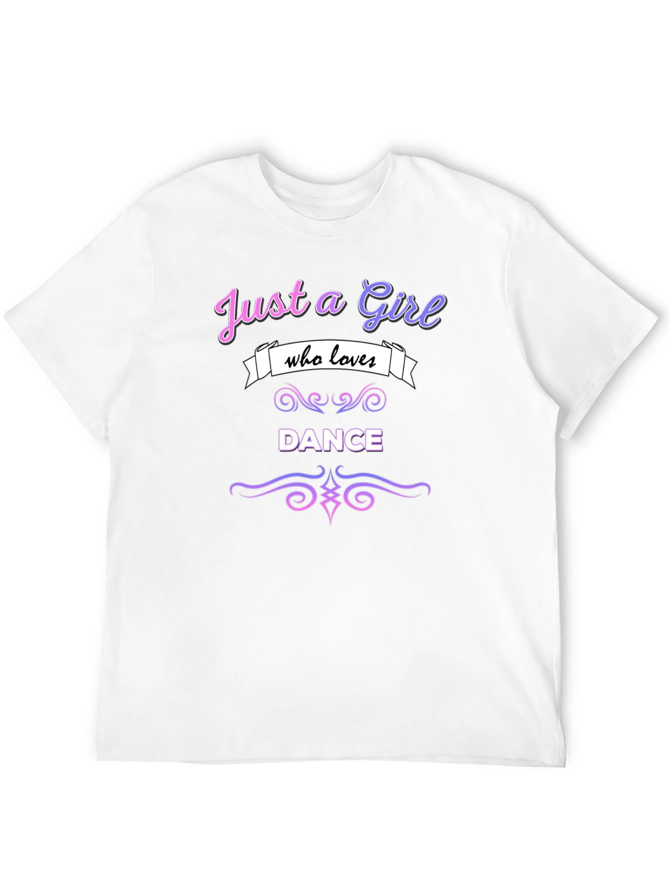 Dance Lover Graphic Tee - Just a Girl Who Loves Dance