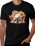Hunglay Chihuahua T-Shirt - Cute Dog Design